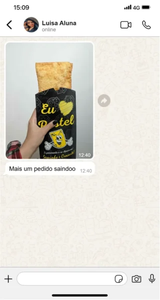 Depoimento de aluno do curso de Assados