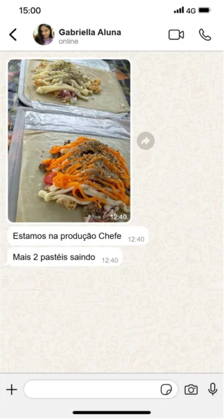 Depoimento de aluno do curso de Assados