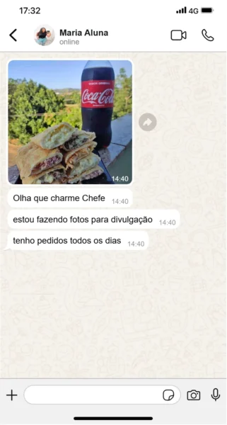 Depoimento de aluno do curso de Assados